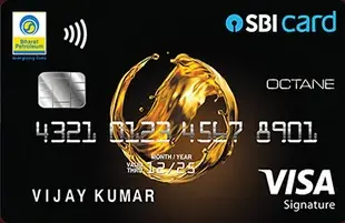 BPCL SBI Card OCTANE