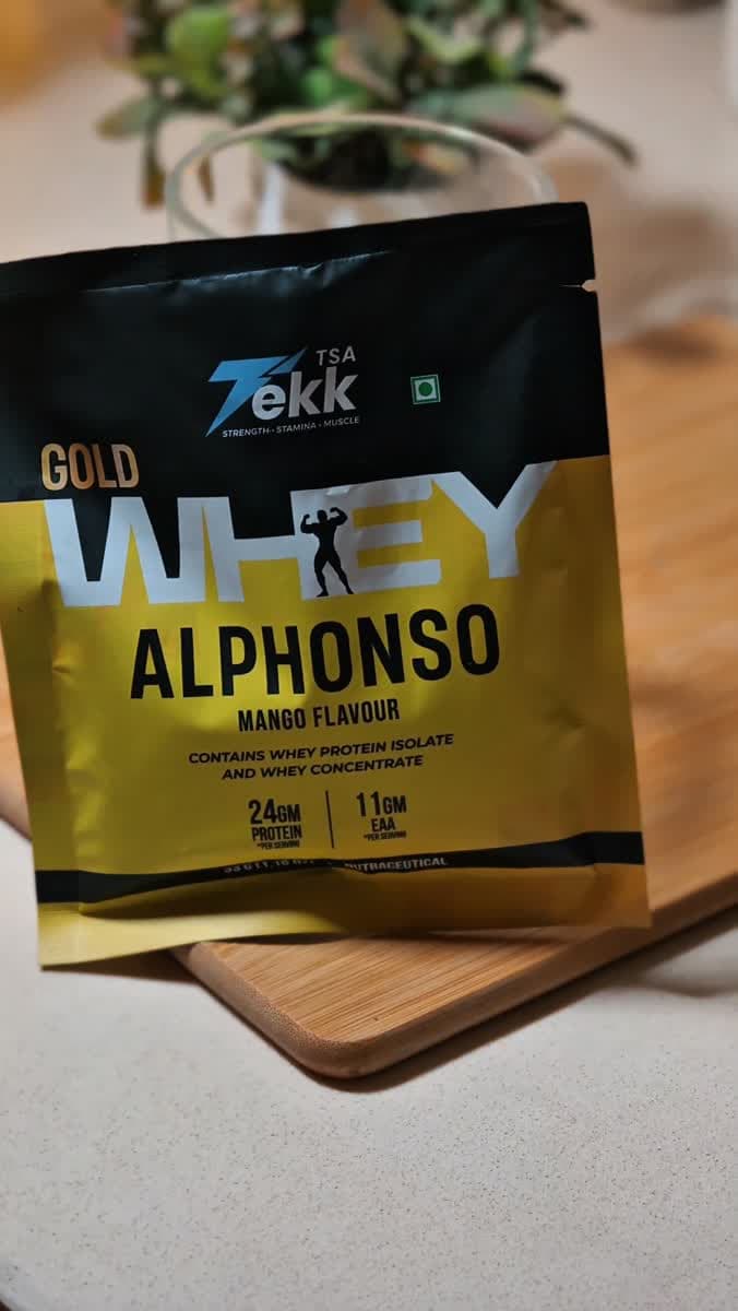 TsaTekk — Gold Whey Alphonso Mango