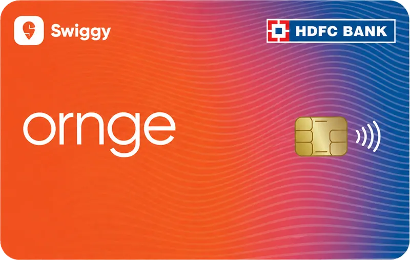 Swiggy Ornge HDFC Bank Credit Card