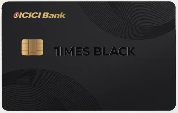 Times Black ICICI Bank Credit Card