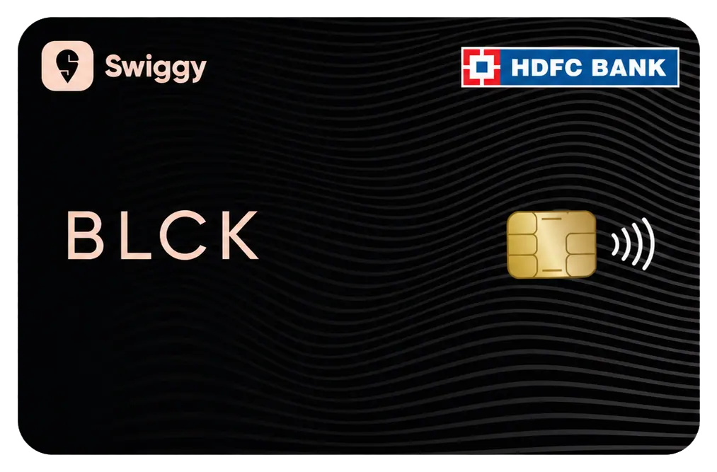 Swiggy BLCK HDFC Bank Credit Card